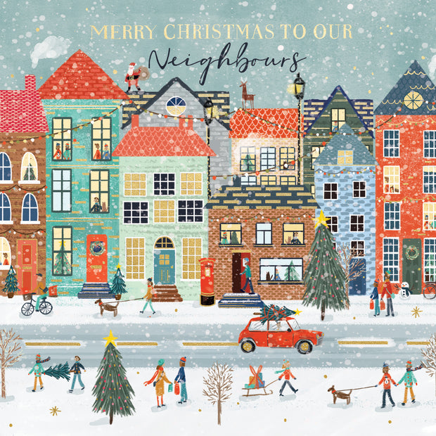 Ling Design Neighbours Christmas Card**