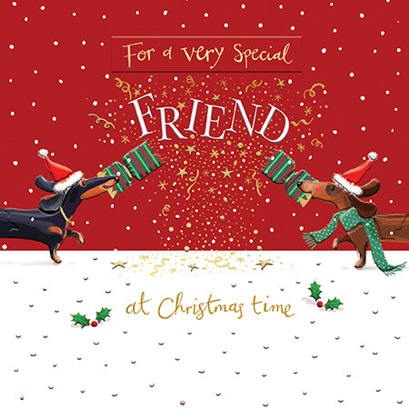 Ling Design Special Friend Christmas Card**