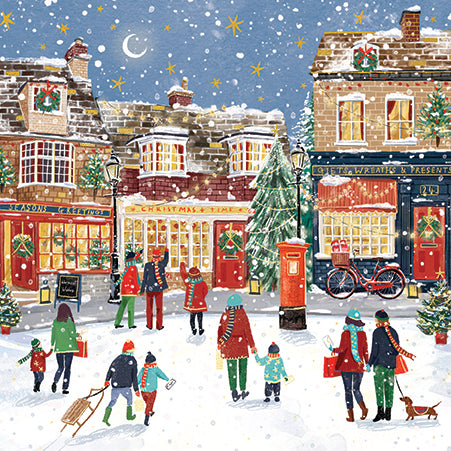 Ling Design Box of 8 Christmas Card**