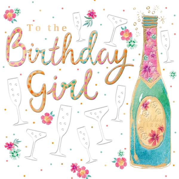 Noel Tatt Birthday Girl Card*