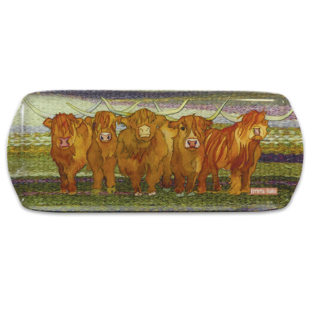 Emma Ball Highland Coo – Sandwich Tray