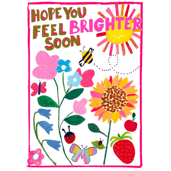 Papersalad Hope You Feel Brighter Soon Card*