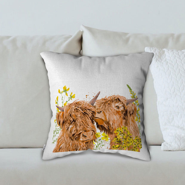 Highland Cows Cushion