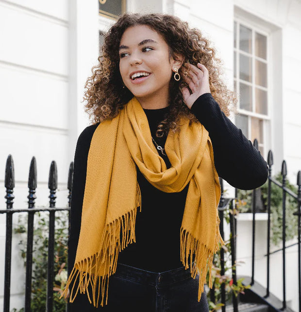 Accessories By Park Lane Dijon Scarf**