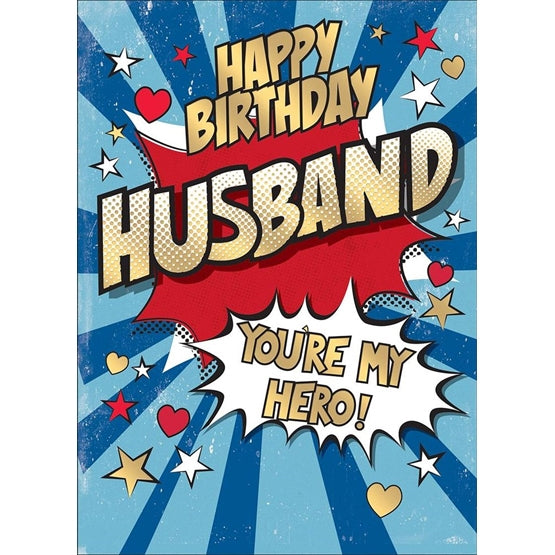 Mint Husband Birthday Card*