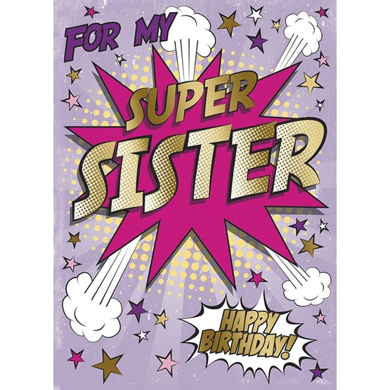 Mint Sister Birthday Card*