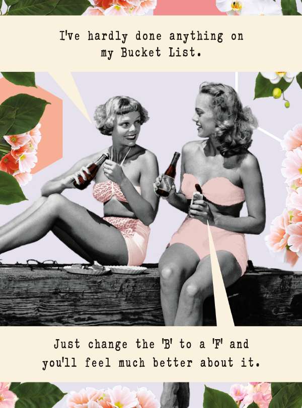 Quitting Hollywood Humour Card*