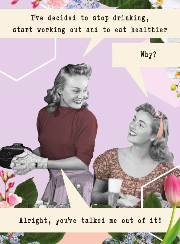 Quitting Hollywood Humour Card*