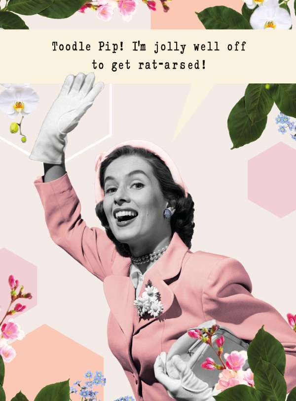 Quitting Hollywood Humour Card*