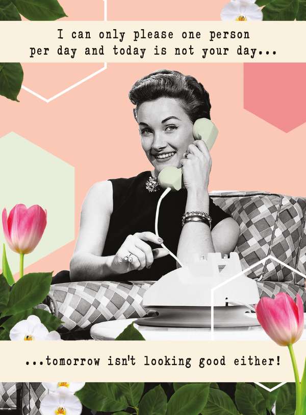 Quitting Hollywood Humour Card*