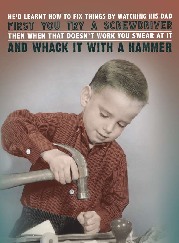 Quitting Hollywood DIY Humour Card*