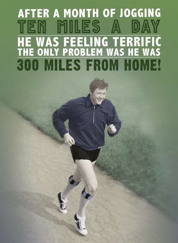 Quitting Hollywood Running Humour Card*