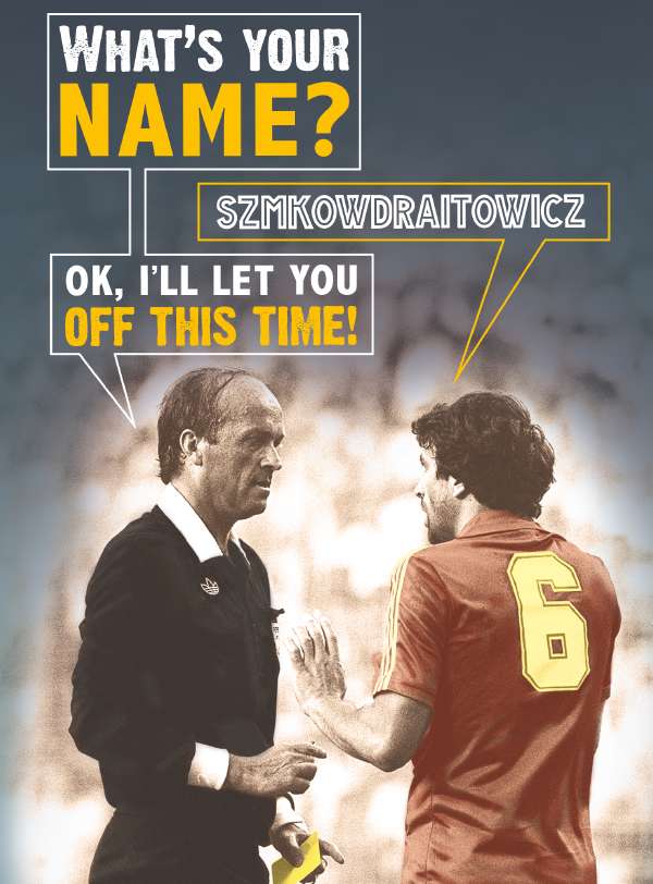 Quitting Hollywood Football Humour Card*
