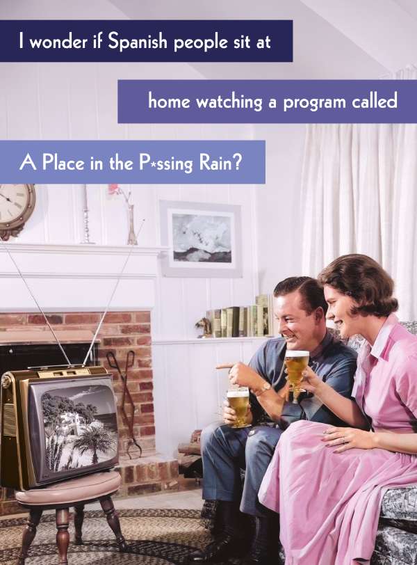 Quitting Hollywood Humour Card*