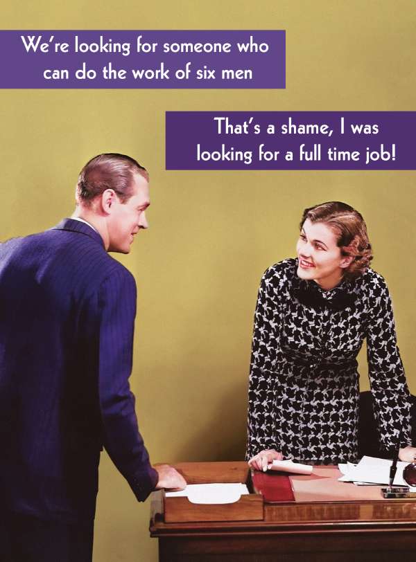 Quitting Hollywood Humour Card*