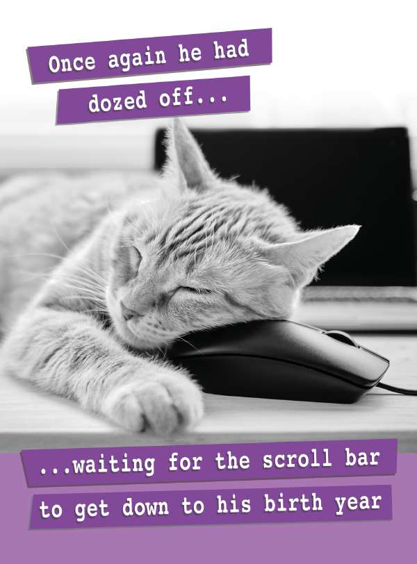 Quitting Hollywood Humour Card*