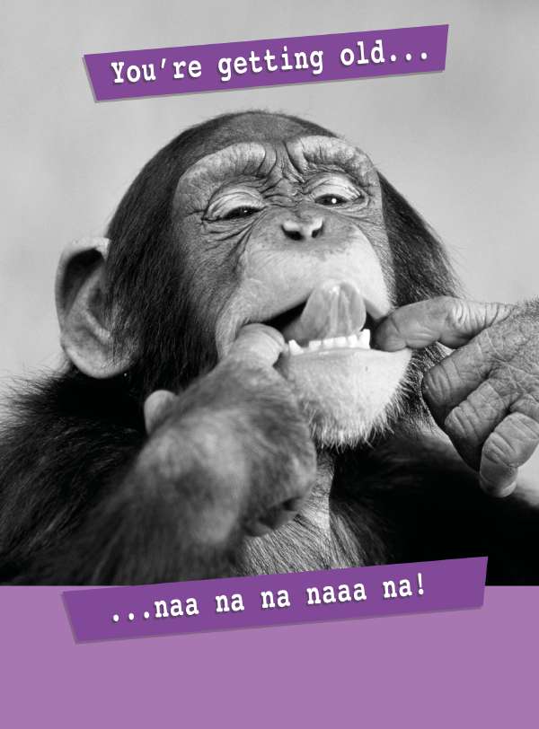 Quitting Hollywood Humour Card*