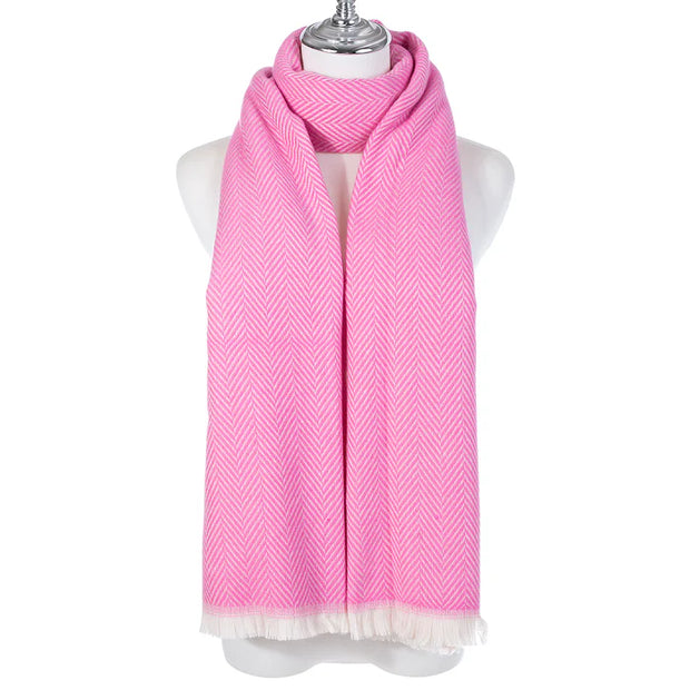 Accessories By Park Lane Pink Scarf
