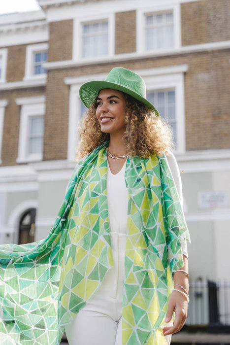 Accessories By Park Lane Green Scarf