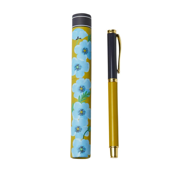 Belly Button Blue Poppy Single Pen