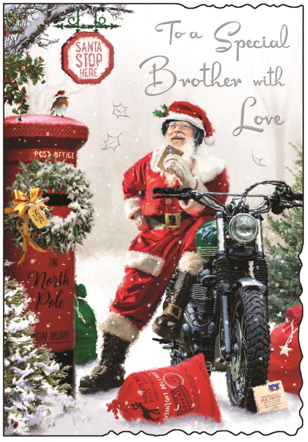 Jonny Javelin Brother Christmas Card**