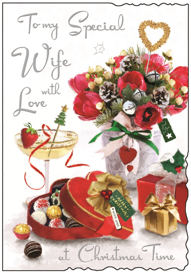 Jonny Javelin Wife Christmas Card**