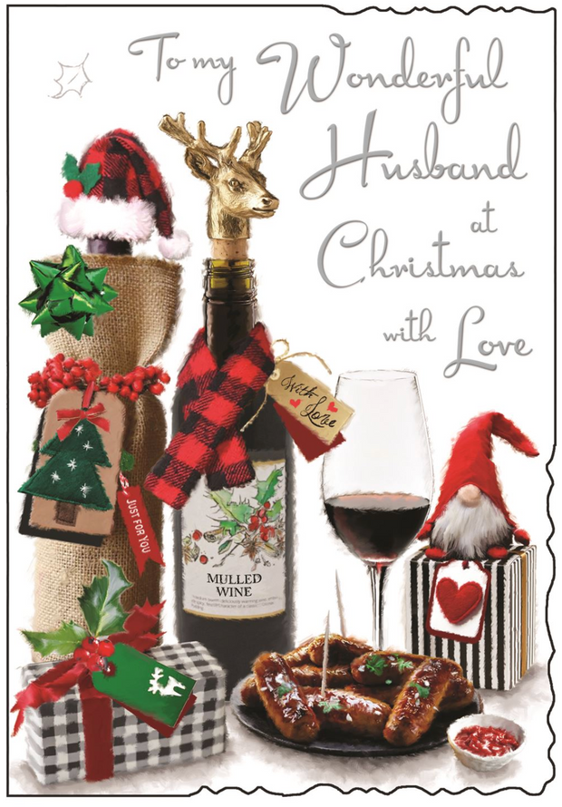 Jonny Javelin Husband Christmas Card**