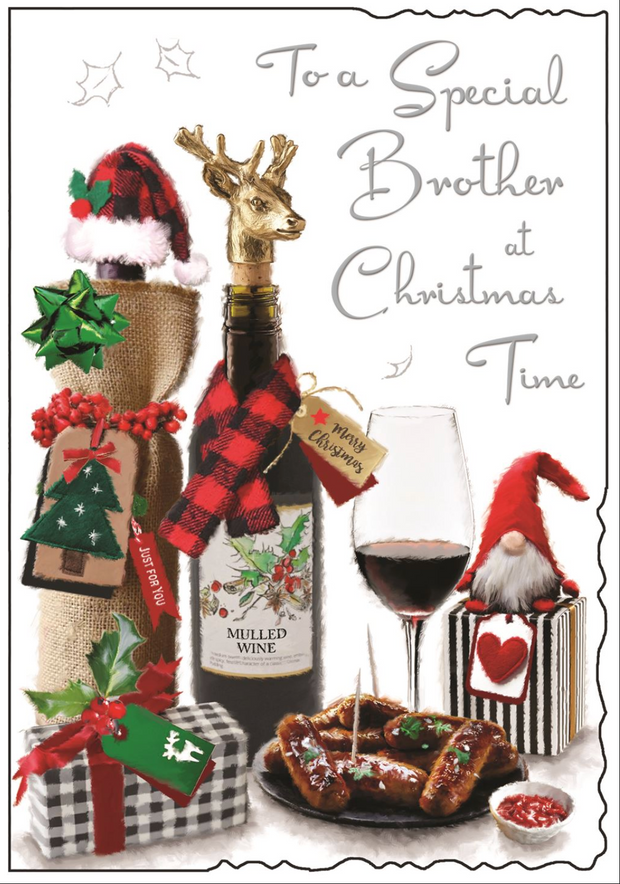 Jonny Javelin Brother Christmas Card**
