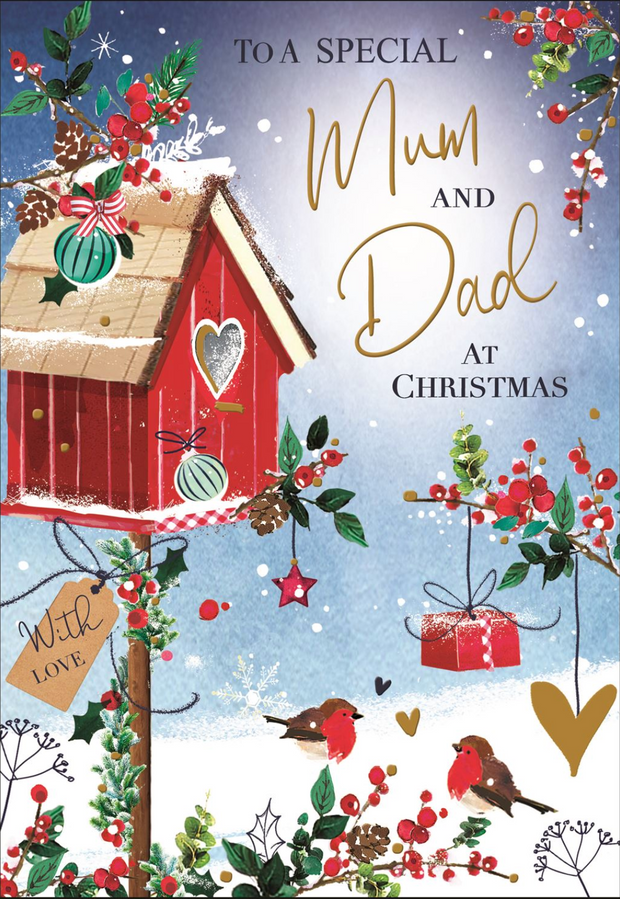 Jonny Javelin Mum & Dad Christmas Card**