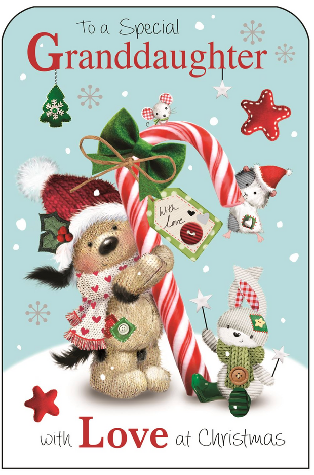 Jonny Javelin Granddaughter Christmas Card**