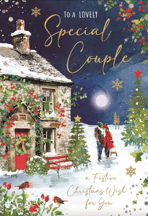 Jonny Javelin Special Couple Christmas Card**
