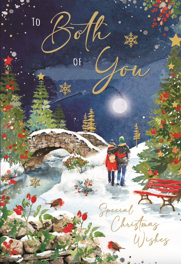 Jonny Javelin Both of You Christmas Card**