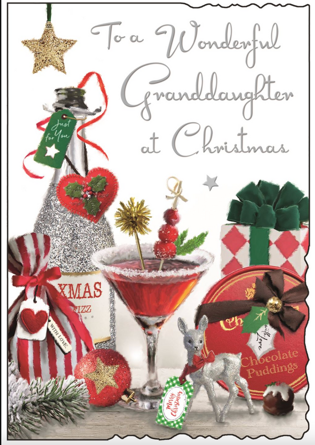Jonny Javelin Granddaughter Christmas Card**