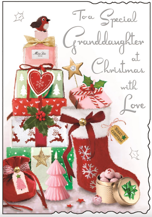 Jonny Javelin Granddaughter Christmas Card**