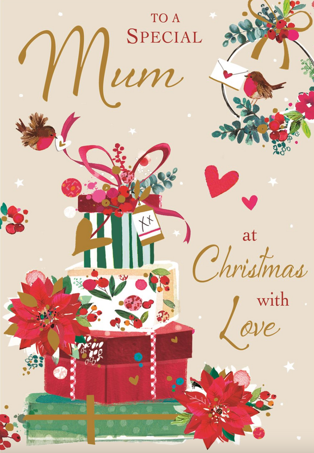 Jonny Javelin Mum Christmas Card**