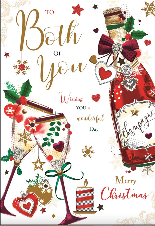 Jonny Javelin Both of You Christmas Card**