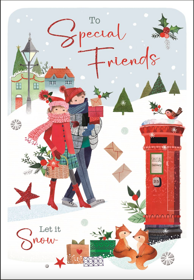 Jonny Javelin Special Friends Christmas Card**
