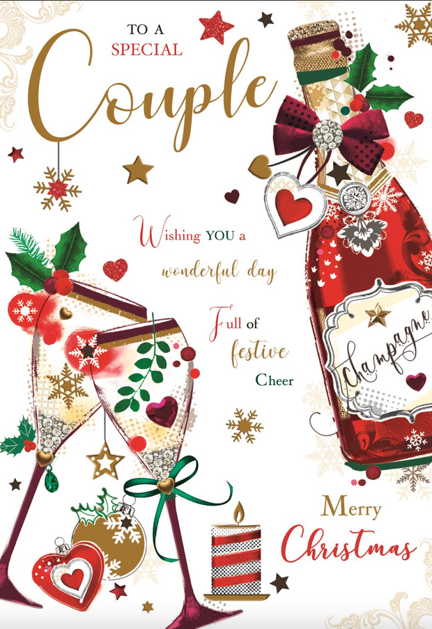 Jonny Javelin Special Couple Christmas Card**