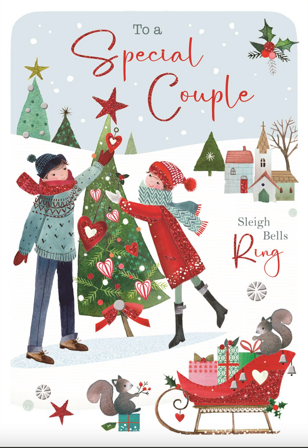 Jonny Javelin Special Couple Christmas Card**