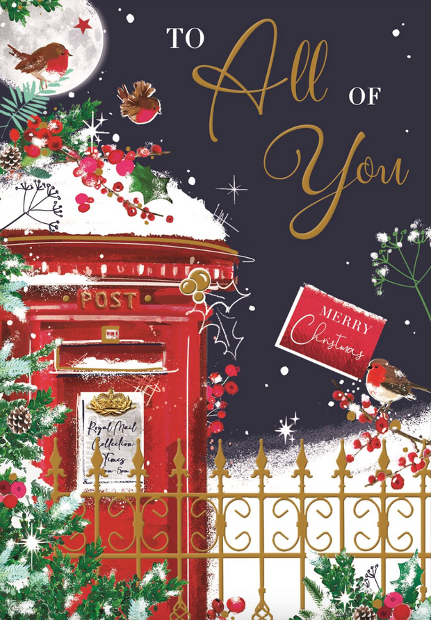 Jonny Javelin All of You Christmas Card**