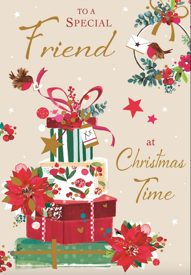 Jonny Javelin Special Friend Christmas Card**