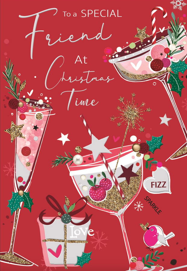 Jonny Javelin Special Friend Christmas Card**
