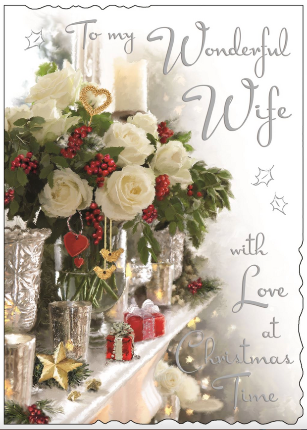 Jonny Javelin Wife Christmas Card**