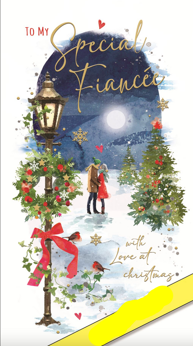 Jonny Javelin Fiancee Christmas Card**
