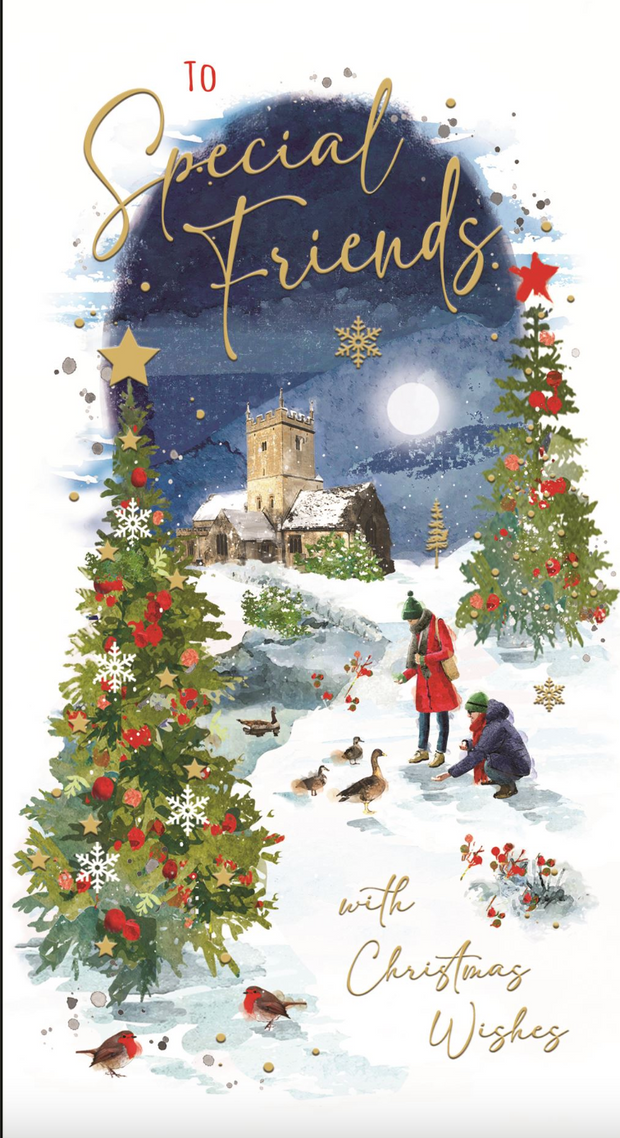 Jonny Javelin Special Friends Christmas Card**