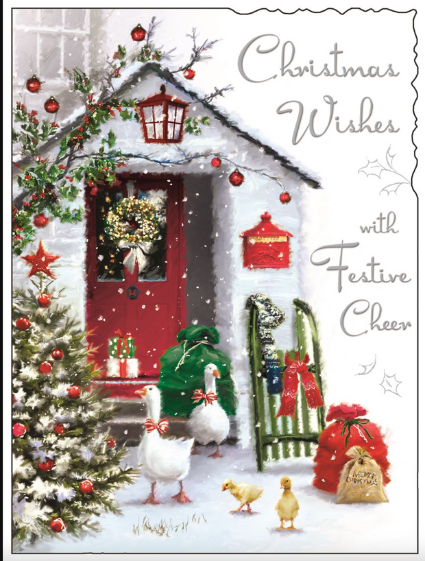 Jonny Javelin Christmas Wishes Christmas Card**