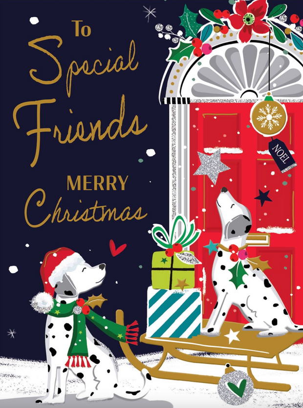 Jonny Javelin Special Friends Christmas Card**