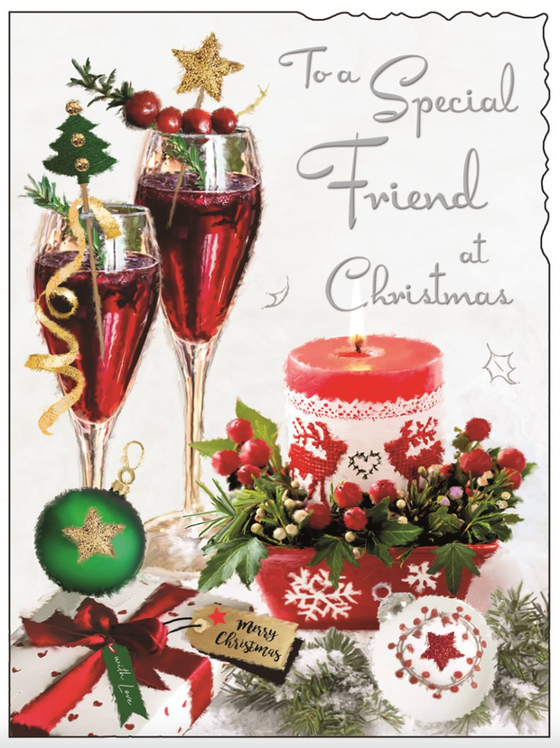Jonny Javelin Special Friend Christmas Card**