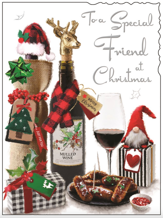 Jonny Javelin Special Friend Christmas Card**