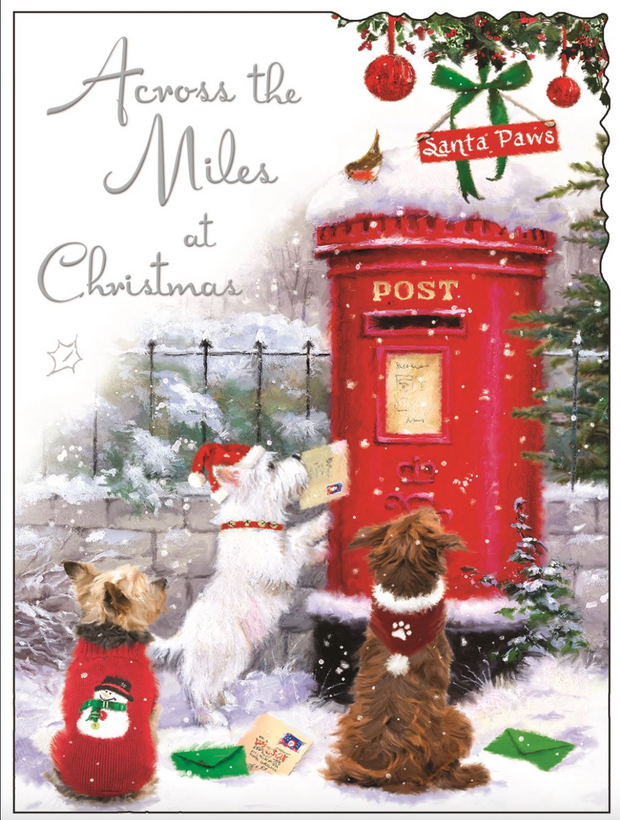 Jonny Javelin Across The Miles Christmas Card**